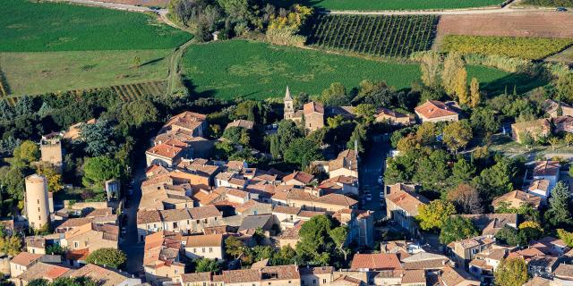 Saussan Vue Du Ciel