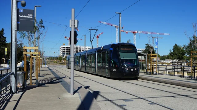 Tramway Gare Sud De France