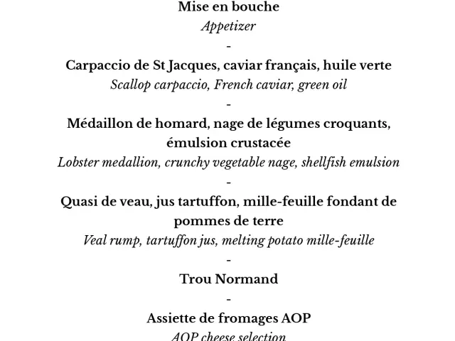 Menu Nouvel An_leProse