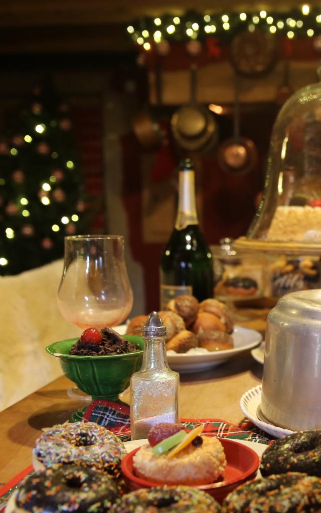 Cuisine de la maison du Père Noël en Haute-Savoie