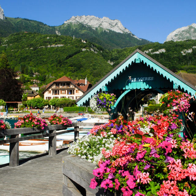 Sur les bords du lac d'Annecy