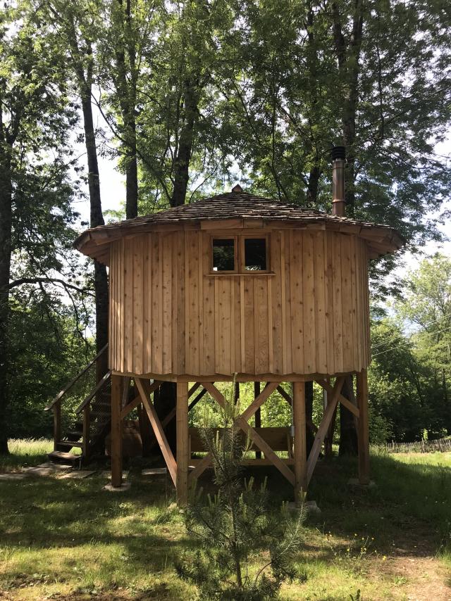 Cabane SPA perchée au Salève