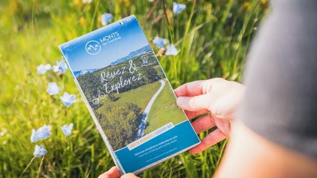 Carte touristique Monts de Genève