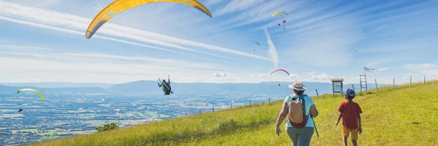 Parapente au Salève