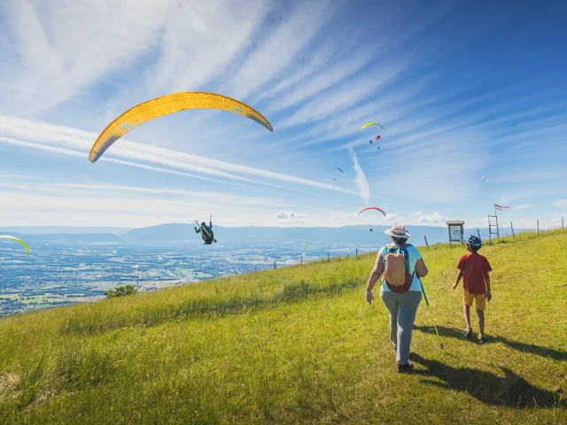 Parapente au Salève