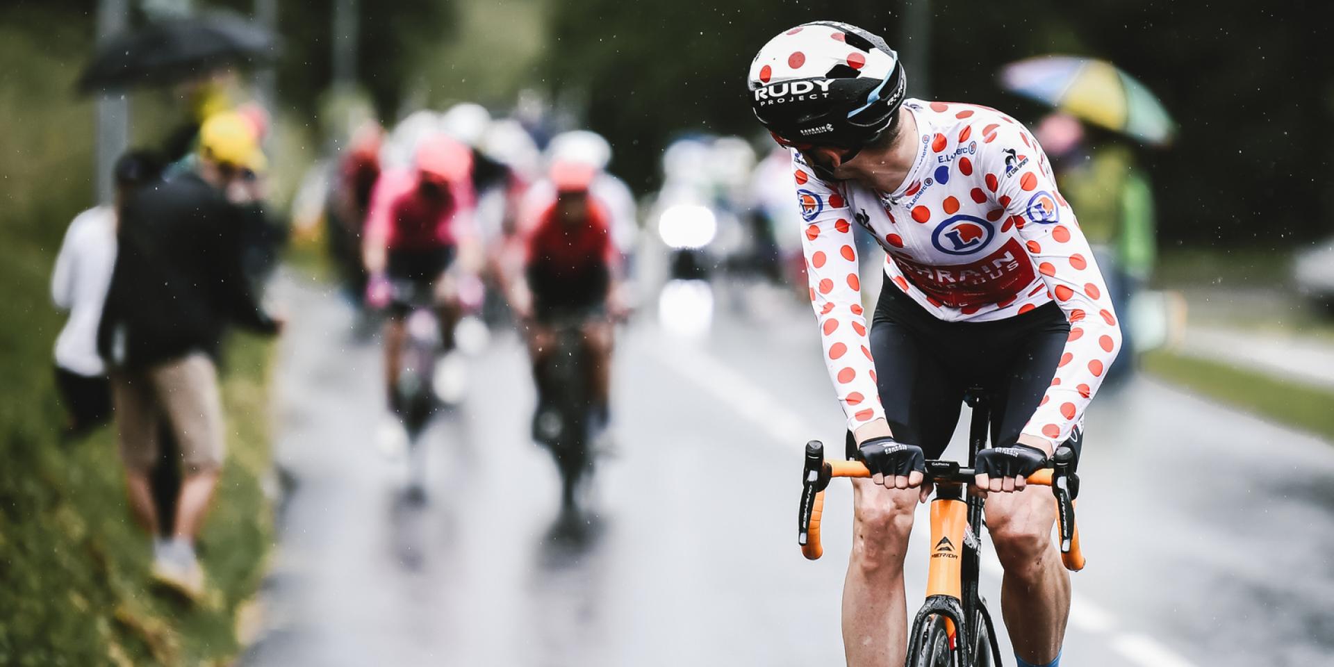 04/07/2021 – Tour de France 2021 – Etape 9 – Cluses / Tignes (144,9 km) - Wout Poel (BAHRAIN - VICTORIOUS)