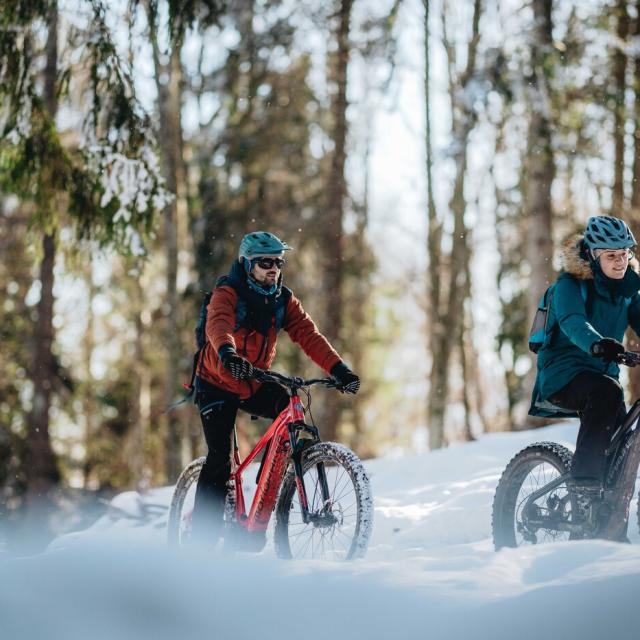 Sortie Fat Bike au Salève