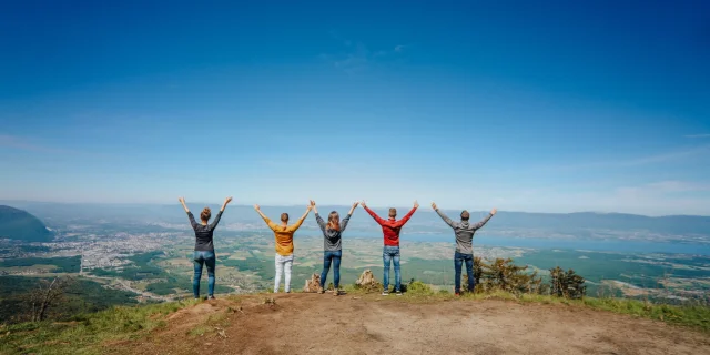 Groupe D Amis Aux Voirons Face Au Lac Leman Ot Monts du Genevois A.modylevskaia 283 1400px
