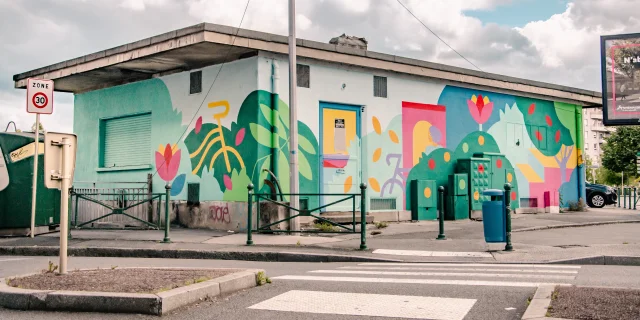 Street Art - Annemasse -  Salle Floquet par Chloé Weinfeld