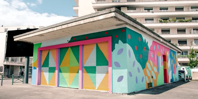 Street Art - Annemasse -  Salle Floquet par Chloé Weinfeld