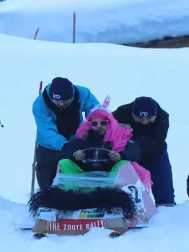 push car givrée