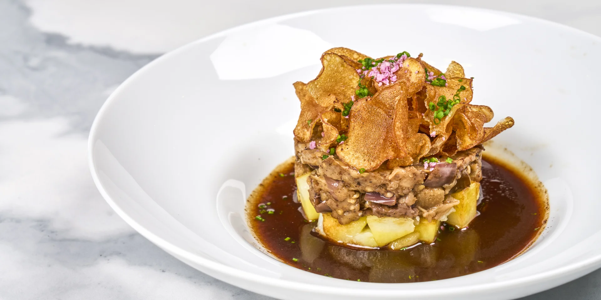 Recette de Parmentier d'aubergines fumées