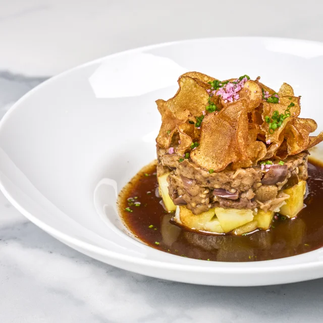 Recette de Parmentier d'aubergines fumées