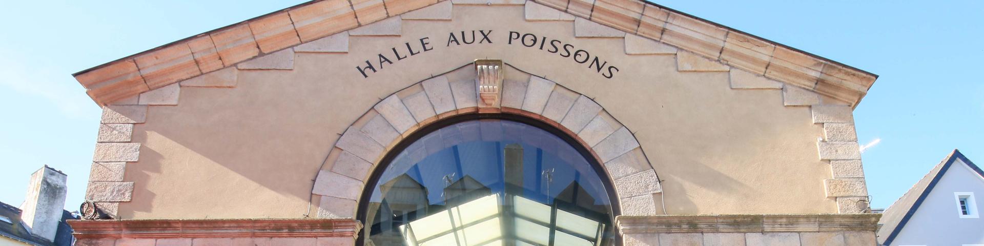 Marché de Vannes Halles aux poissons