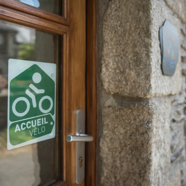 Accueil vélo à Brocéliande