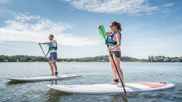 Paddle sur le Lac du Duc