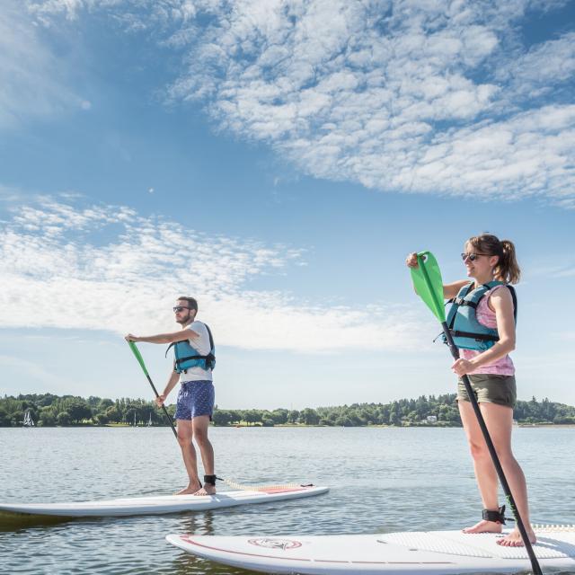 Paddle sur le Lac du Duc