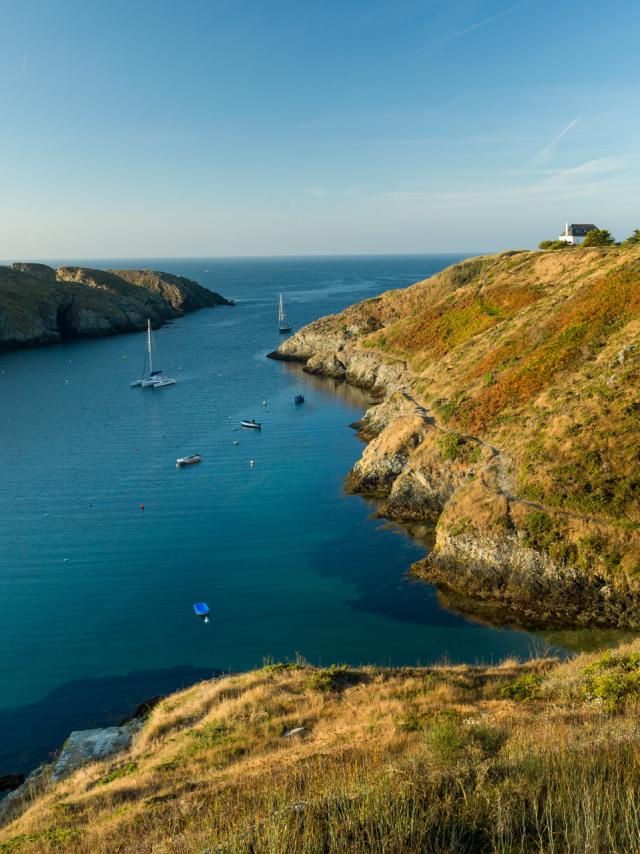 Belle-Ile, Bangor, la vue depuis le Castel Clara