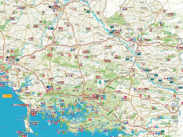 Carte Touristique Morbihan