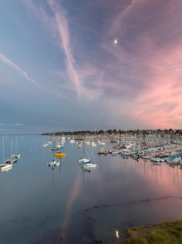 Vue sur le port, La Trinité sur Mer