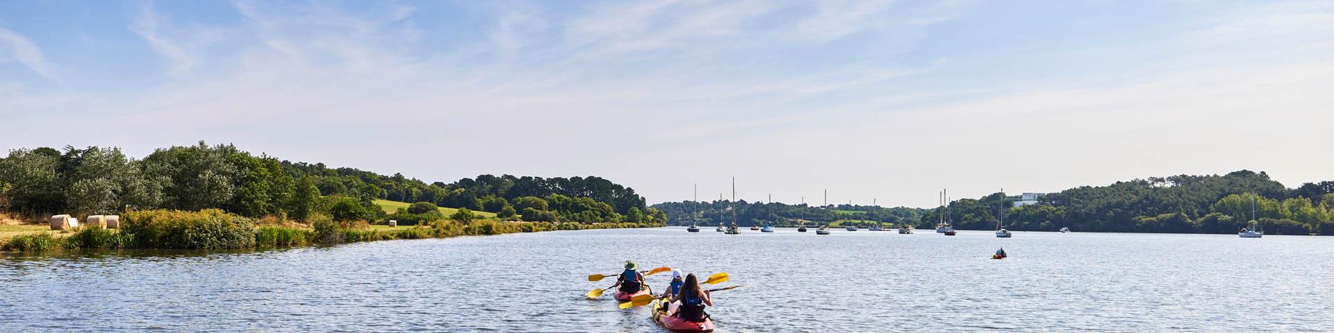 Balade en kayak à Arzal