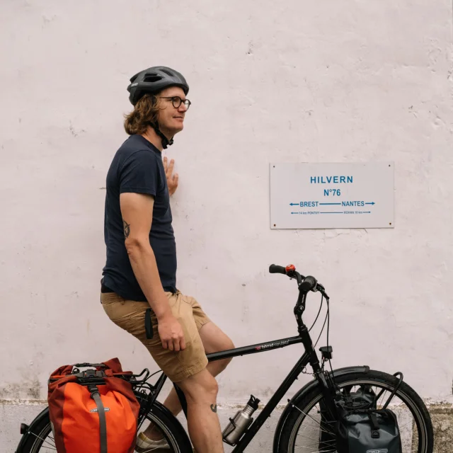 Saint Caradec Hilvern à vélo
