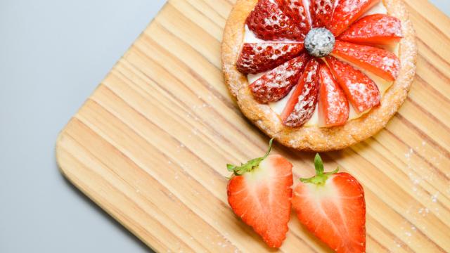 Tarte aux fraises