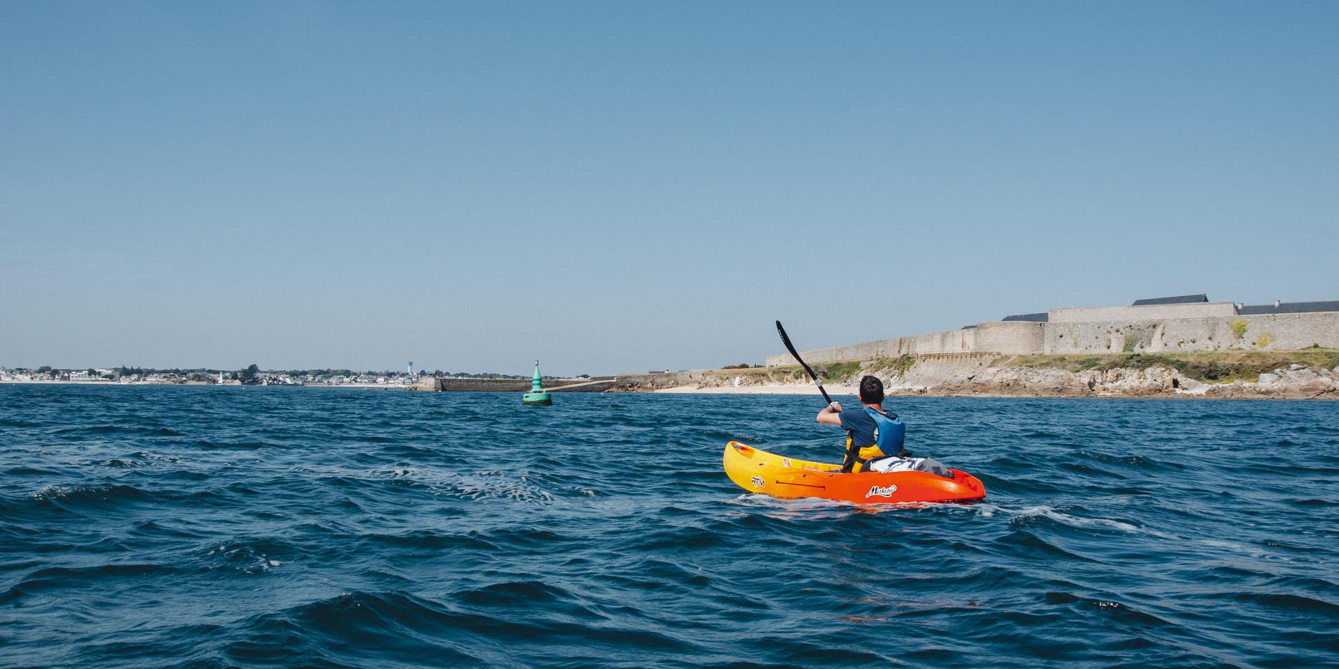 Kayak Sur La Petite Mer De Gavres
