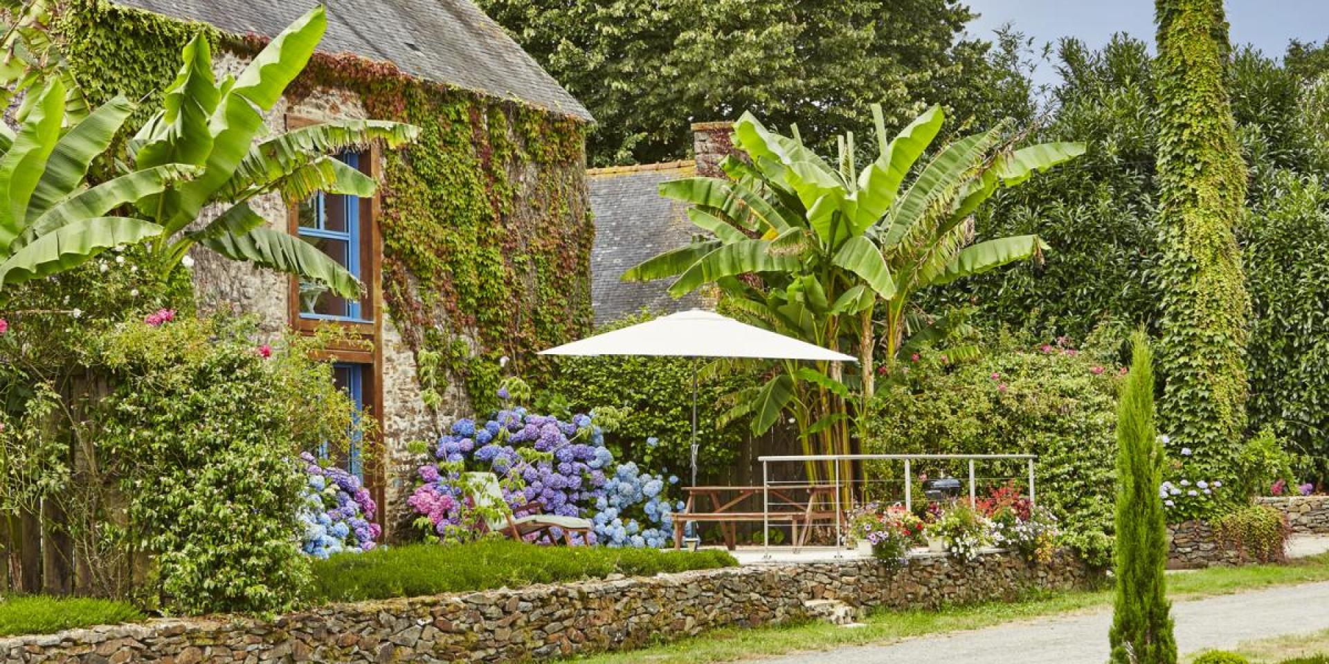 Gîte de France au jardin