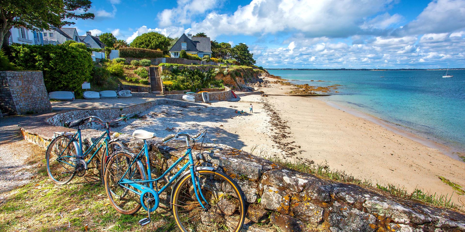 Presqu'île de Quiberon, St-Pierre-Quiberon, la plage de Kerhostin