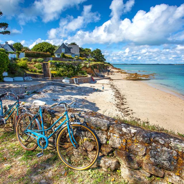 Presqu'île de Quiberon, St-Pierre-Quiberon, la plage de Kerhostin