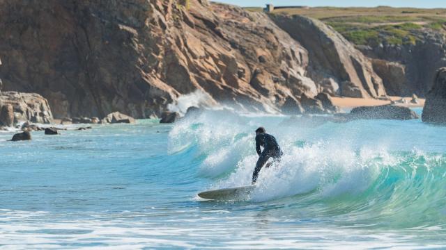 Surf en presqu'île de Quiberon