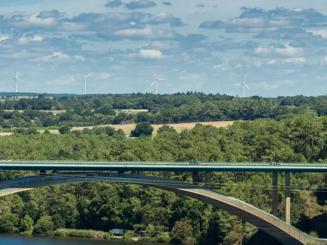 Sud Morbihan et la roche-Bernard avec son pont son port et ses artisans