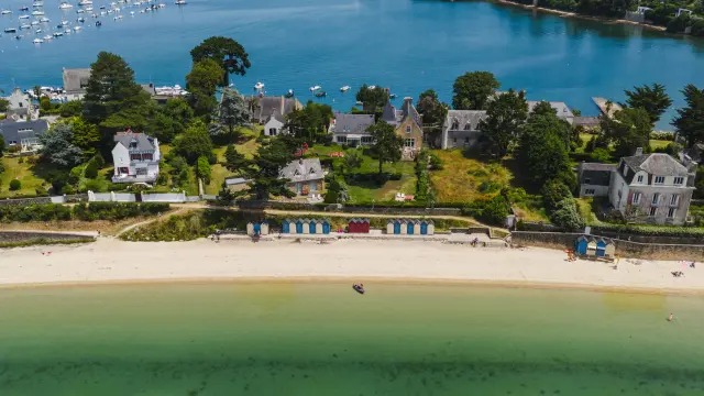 Ile aux Moines - Vue aérienne