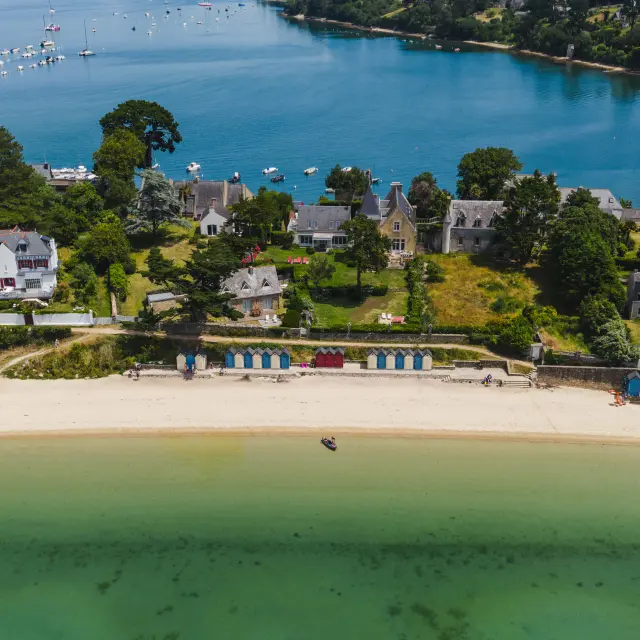 Ile aux Moines - Vue aérienne