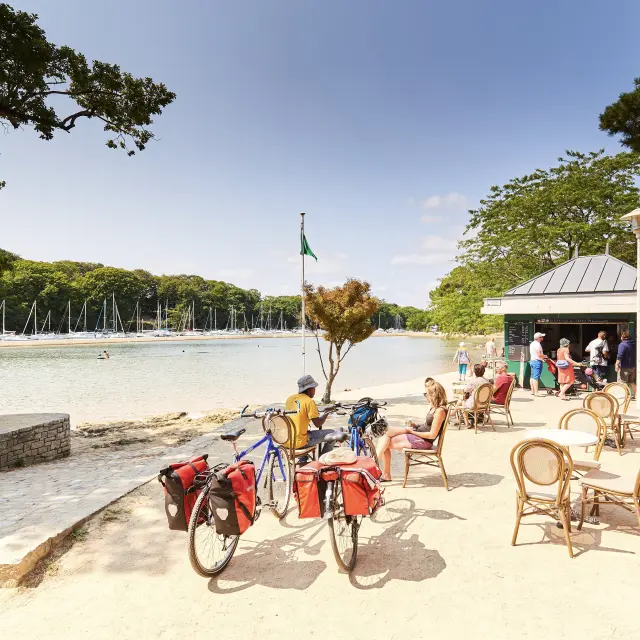 Presqu'île de Conleau - Vannes, à vélo