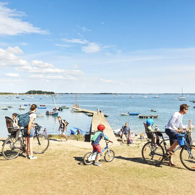 Balade à vélo dans le Golfe du Morbihan