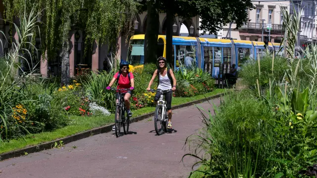 Vélo Square de la Bourse - Mulhouse Alsace