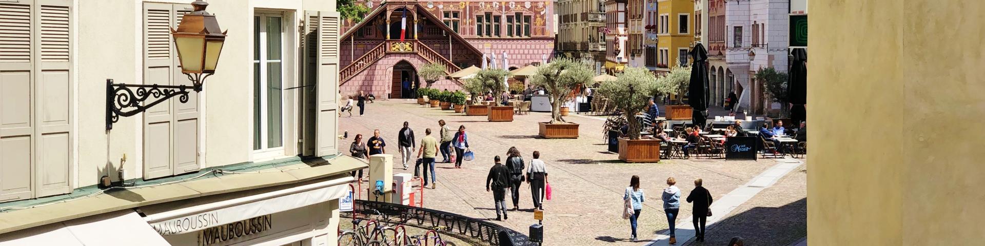 Place de la Réunion - Mulhouse Elsass