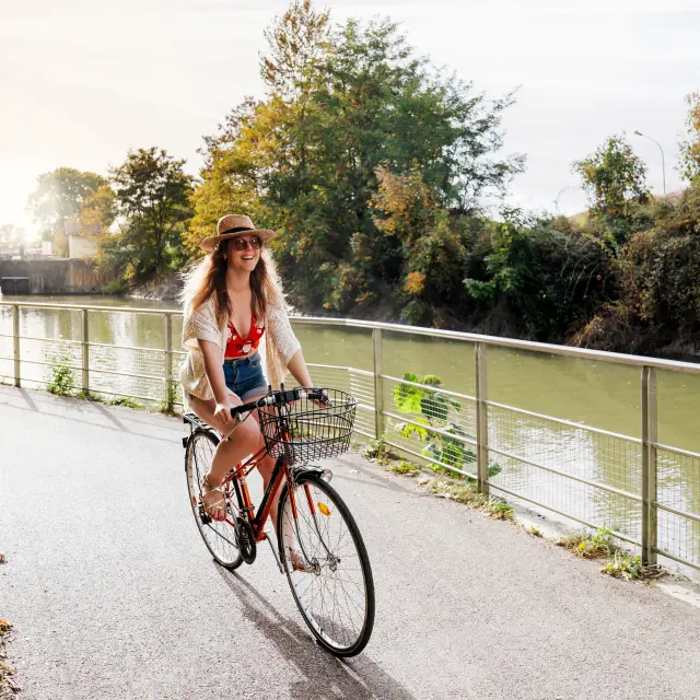 Radfahren in Mulhouse Elsass