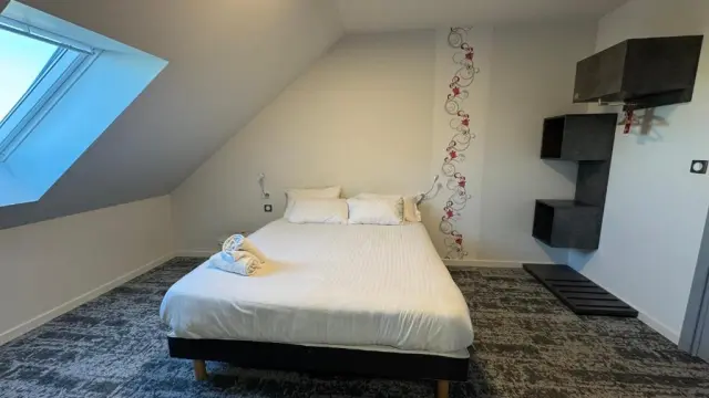 Hôtel Le Relais de Rixheim - Chambre avec lit double