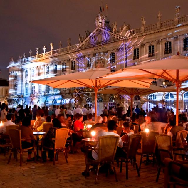 Place Stanislas de nuit
