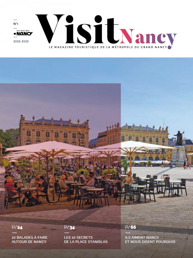 Couverture magazine Visit Nancy
