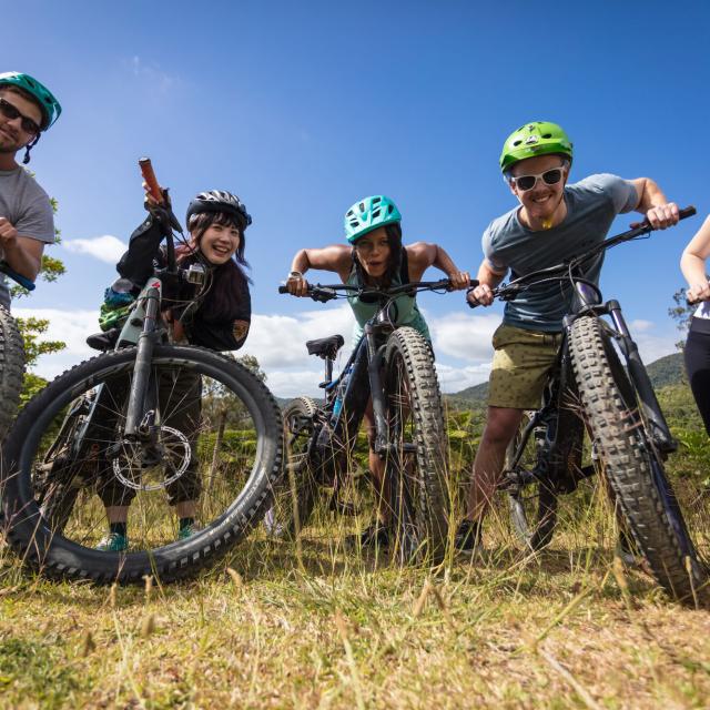 VTT au Parc des Grandes Fougères - Farino