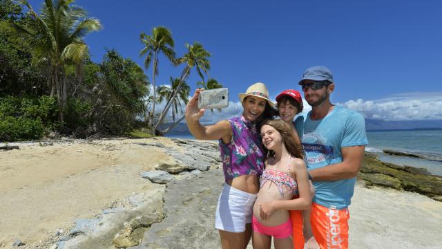 Selfie famille