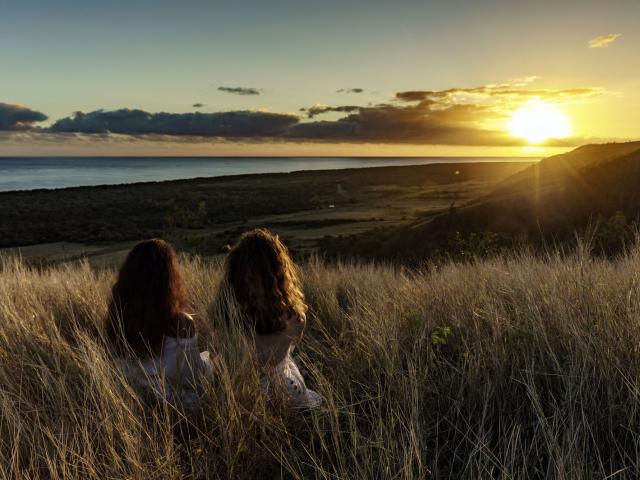 Sunset au sentier Boe Areredi Bourail