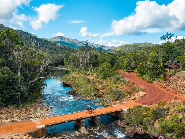 VTT au Parc de la Rivière Bleue - Grand Sud