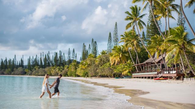 Plage de Kuto à l'Île des Pins