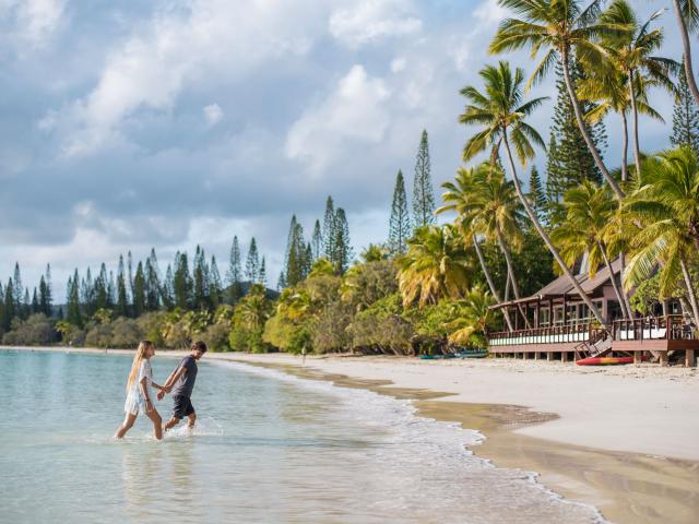 Plage de Kuto à l'Île des Pins