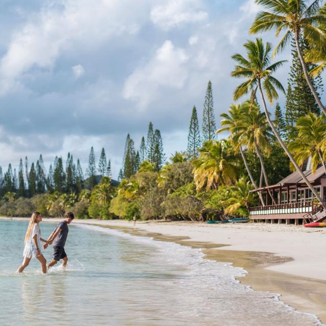 Plage de Kuto à l'Île des Pins